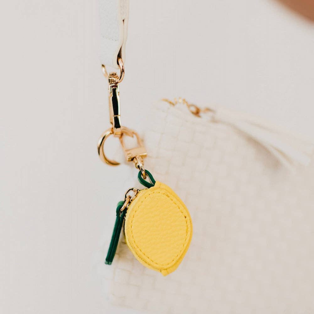 Cutie Fruit Bag Charm: Lemon