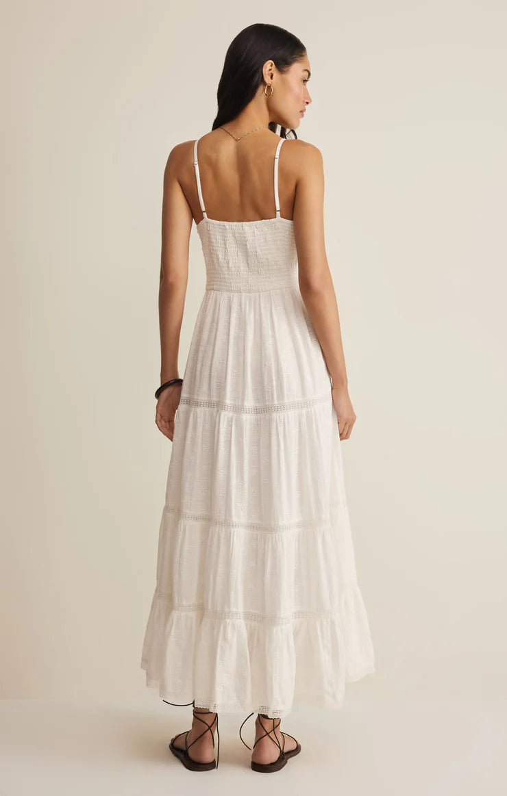 BEHATI EYELET MIDI DRESS