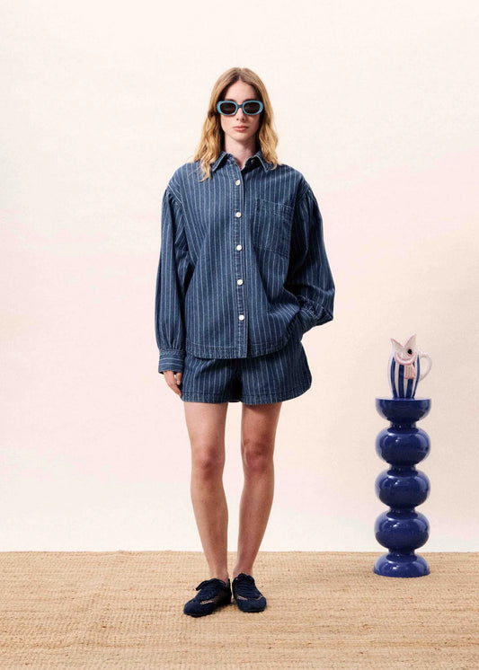 FIDELIA DENIM SHIRT