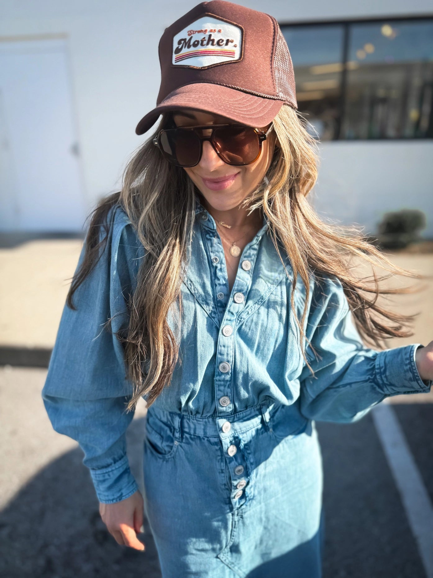 "Retro Mother". PATCH HAT