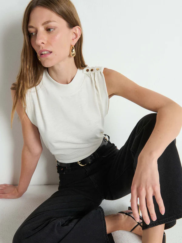 MIKKA BUTTONED TANK