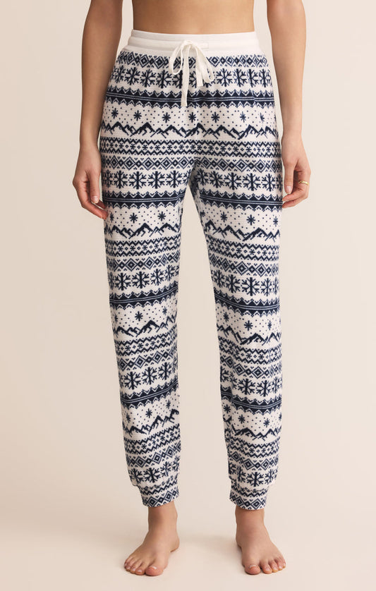 TWILIGHT FAIRISLE JOGGER
