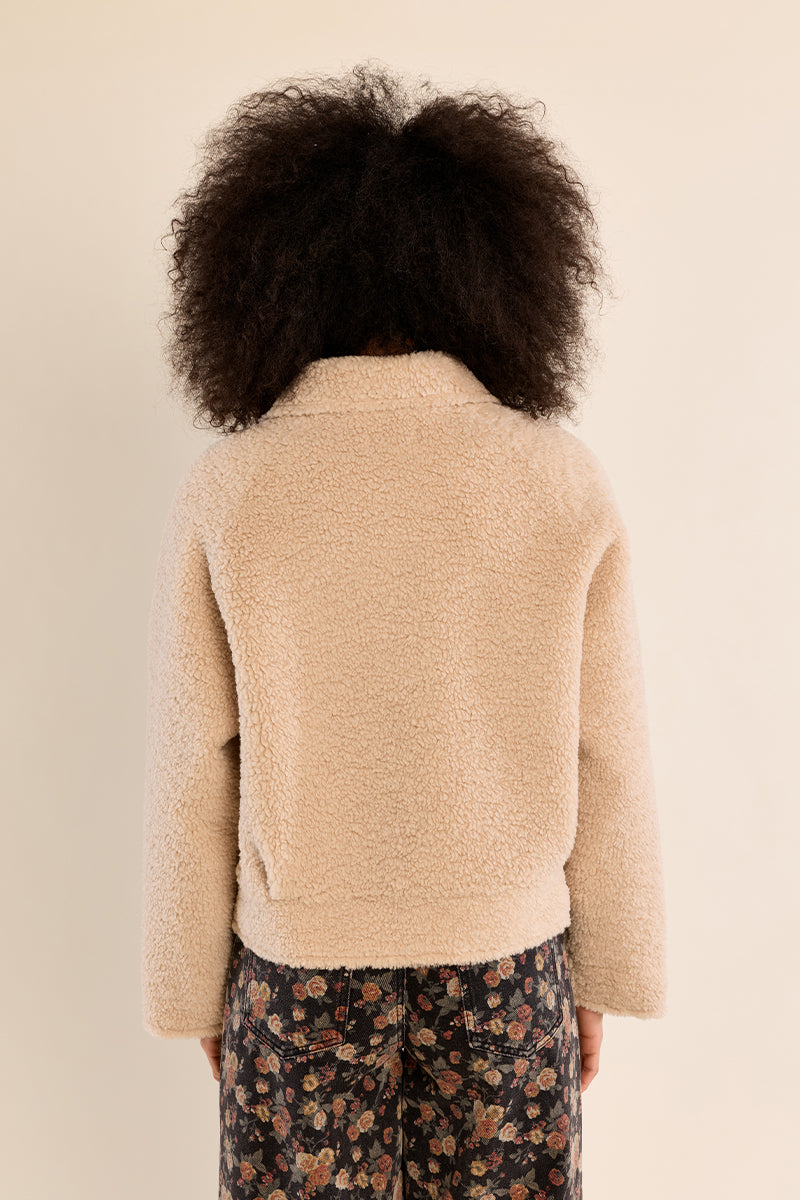SHORT SHEEPSKIN JACKET