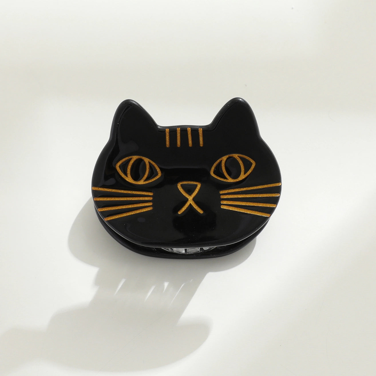 SMALL CAT FACE CLAW CLIP