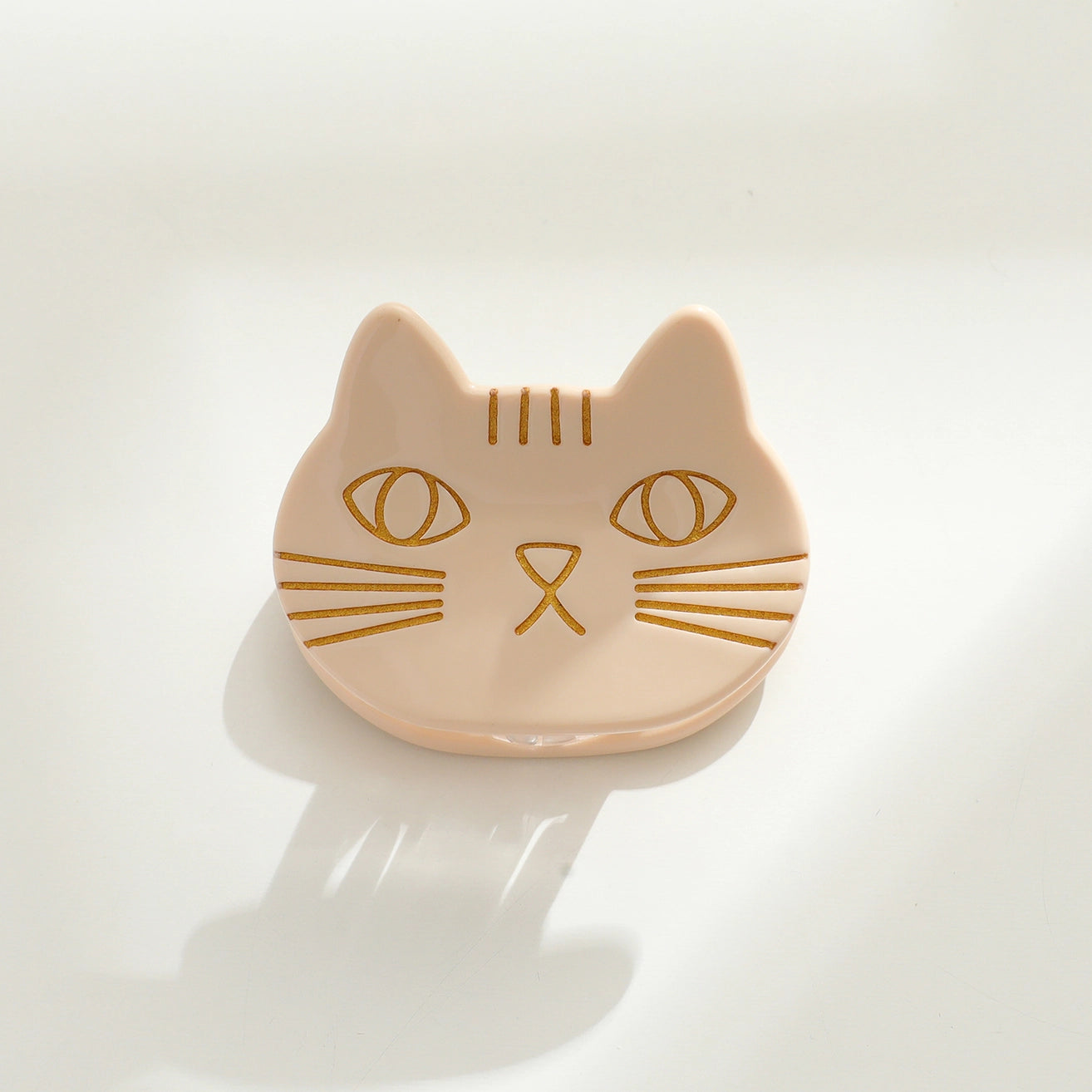 SMALL CAT FACE CLAW CLIP