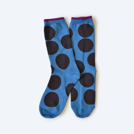 BIG DOT BLUE SOCK