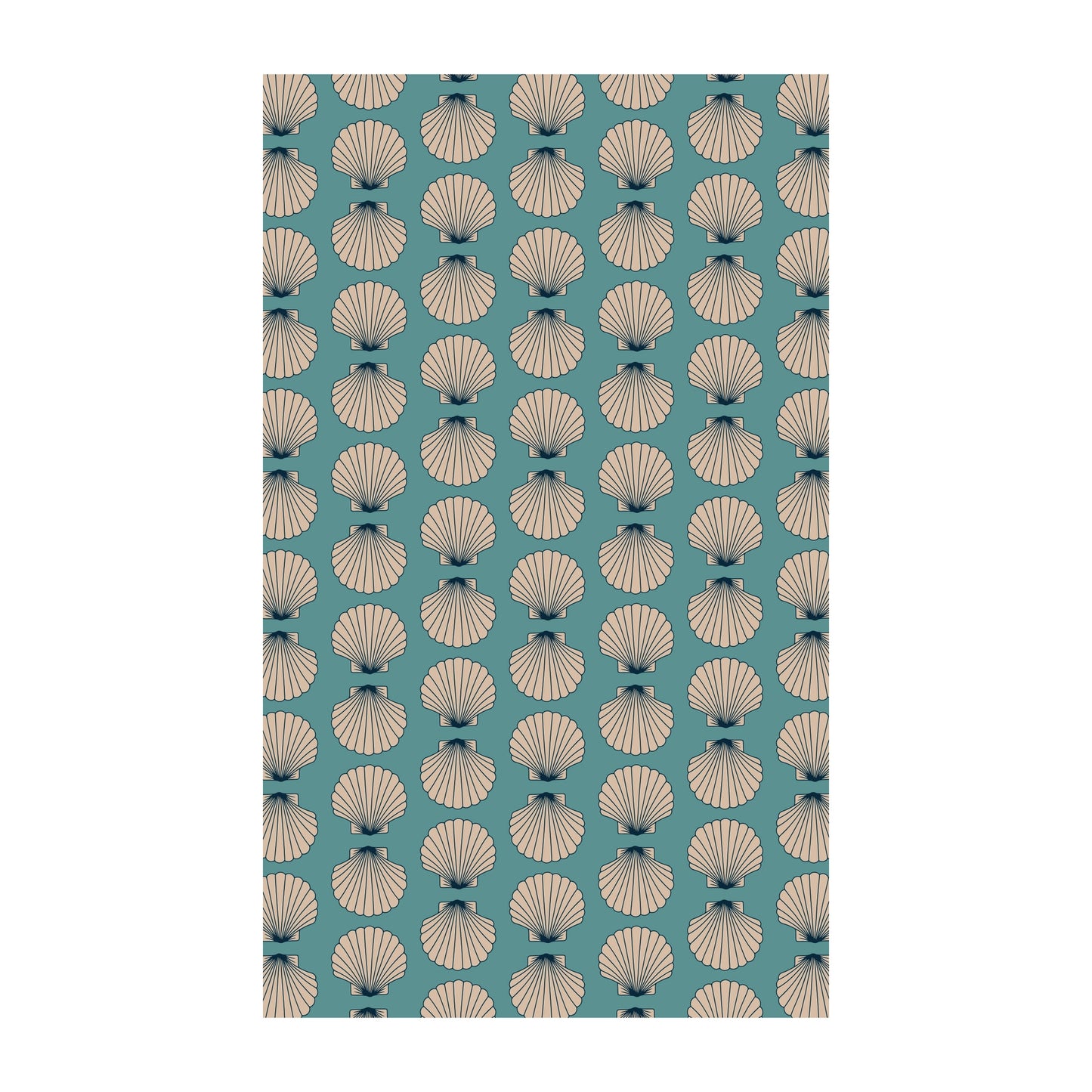 KITCHEN AND TEA TOWEL - MERMAIDS