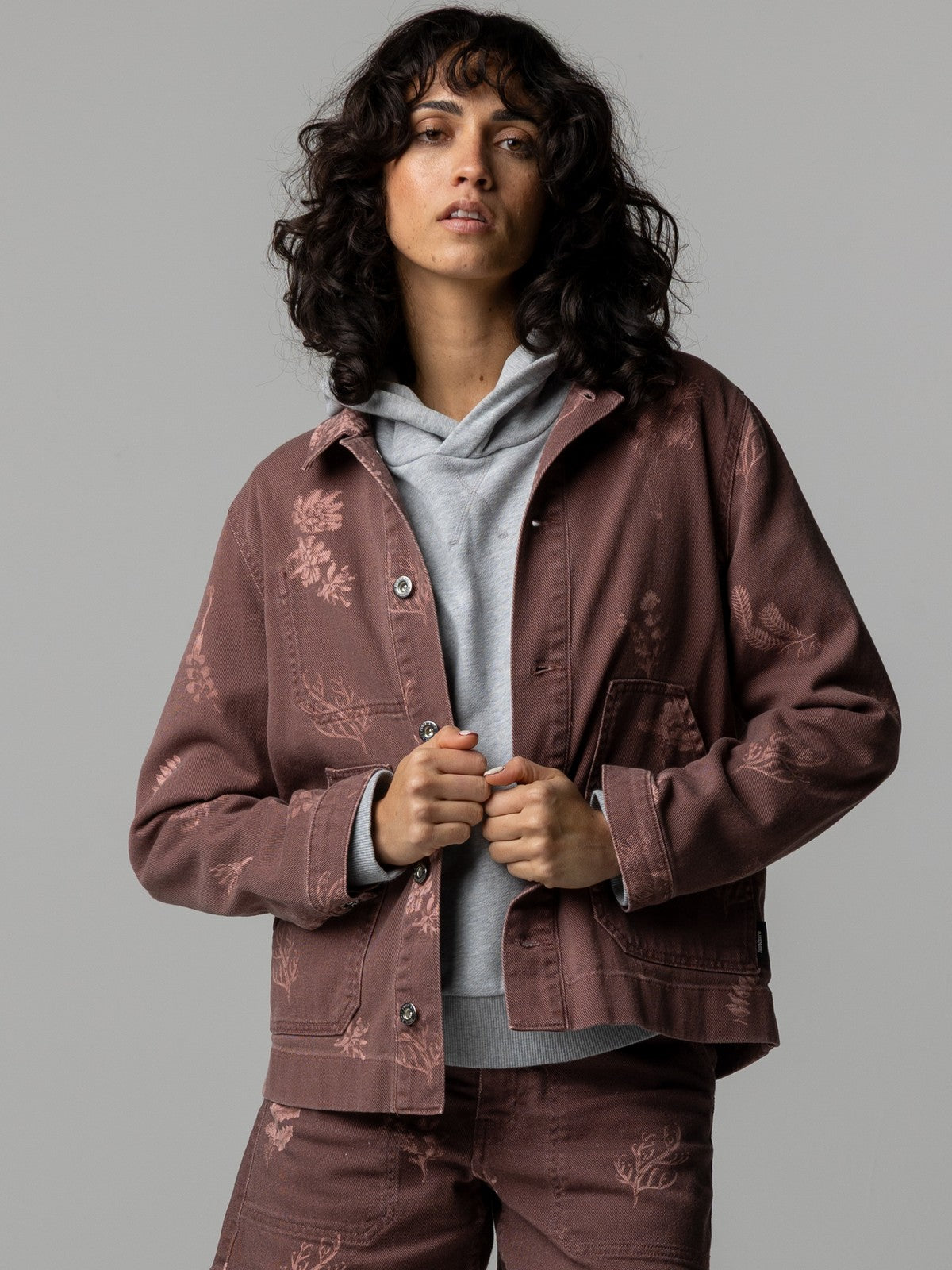 FM YARREL PRINTED JACKET