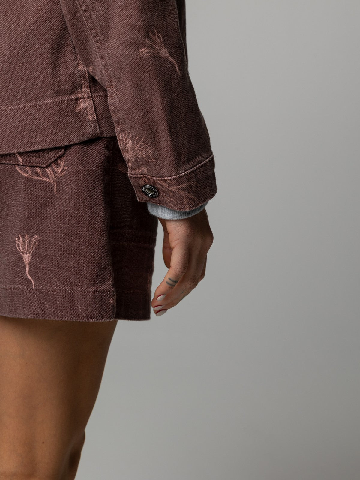 FM YARREL PRINTED JACKET