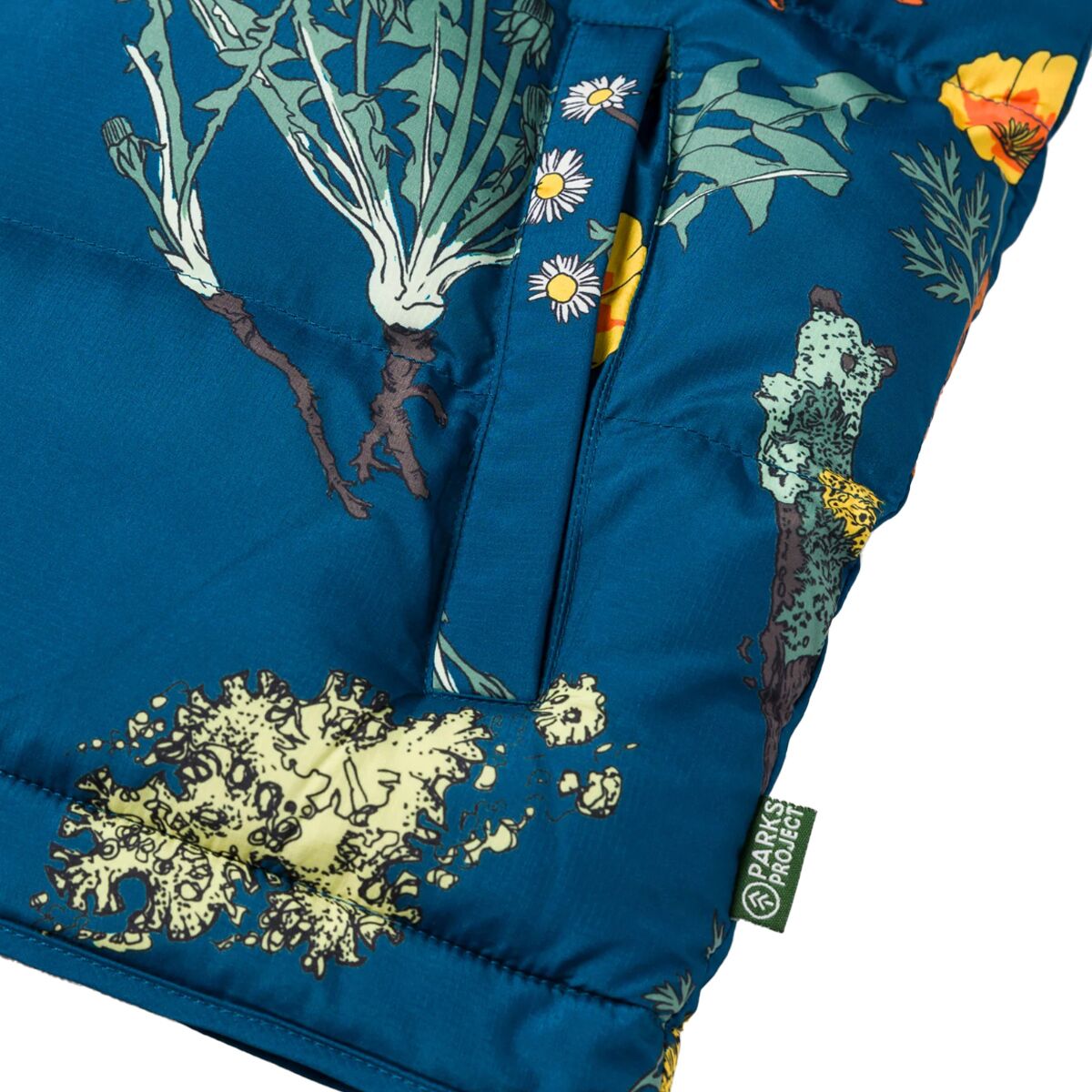 FOREST FORAGER CROPPED PUFFER VEST