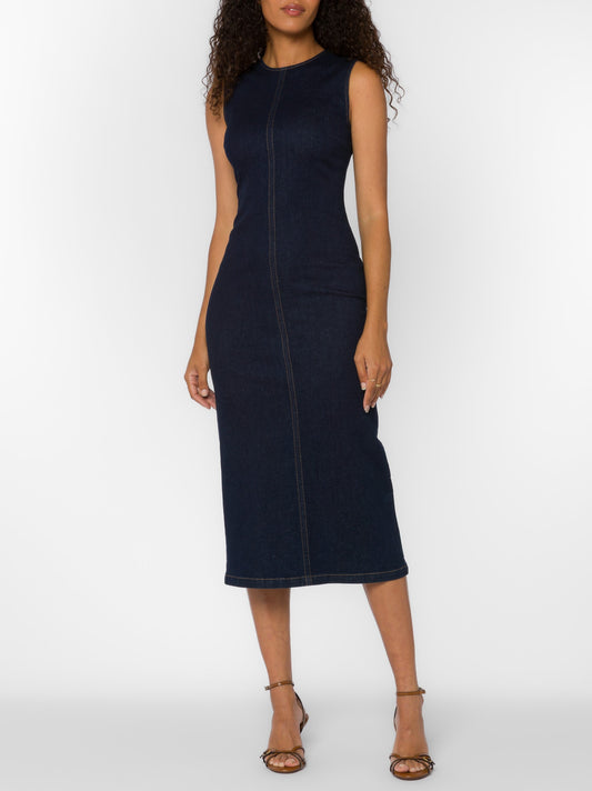DANILA DENIM DRESS RAW